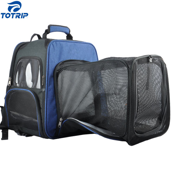 expandable pet carrier backpack